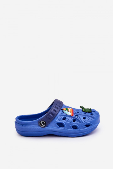 Pantuflas ligeras para niños Pantuflas en color azul Dulces 2