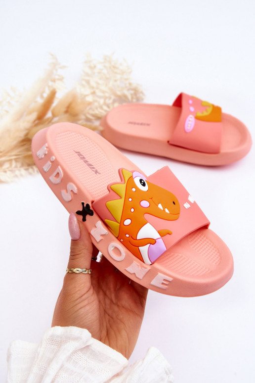 Zapatillas de casa ligeras para niños Zapatillas Color rosa claro Dario