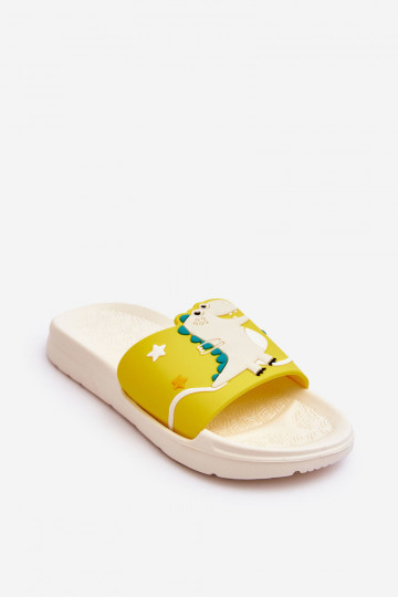 Zapatillas infantiles T-Rex beige Bernis