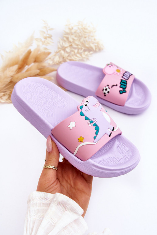 Zapatillas infantiles T-Rex color Morado Bernis Zapatillas infantiles T-Rex color Morado Bernis