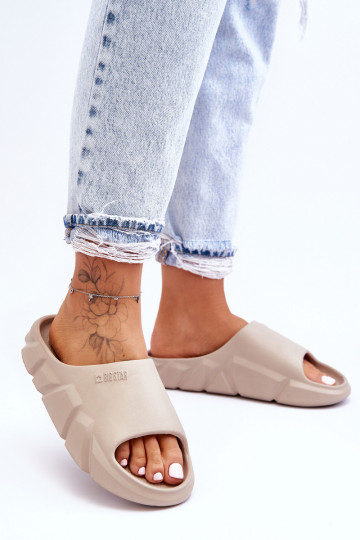 Pantuflas Light Light Big Star LL274593 beige