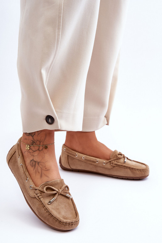 Mocasines elegantes de ante marrón Si Passione Mocasines elegantes de ante marrón Si Passione