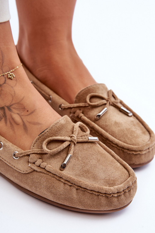 Mocasines elegantes de ante marrón Si Passione Mocasines elegantes de ante marrón Si Passione