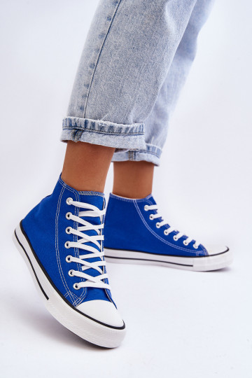 Deportivas modelo clásico en color azul Remos