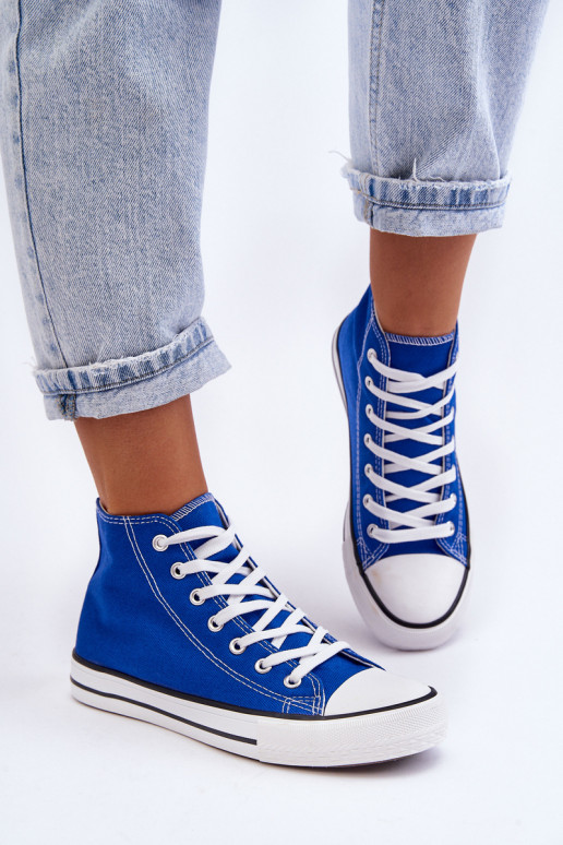 Deportivas modelo clásico en color azul Remos