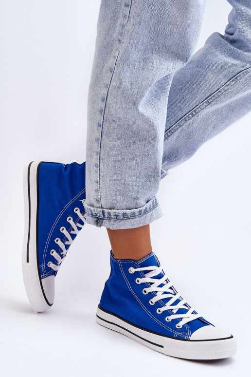 Deportivas modelo clásico en color azul Remos
