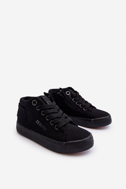 Zapatos de ocio infantil modelo clásico con suela Big Star LL374001 color negro