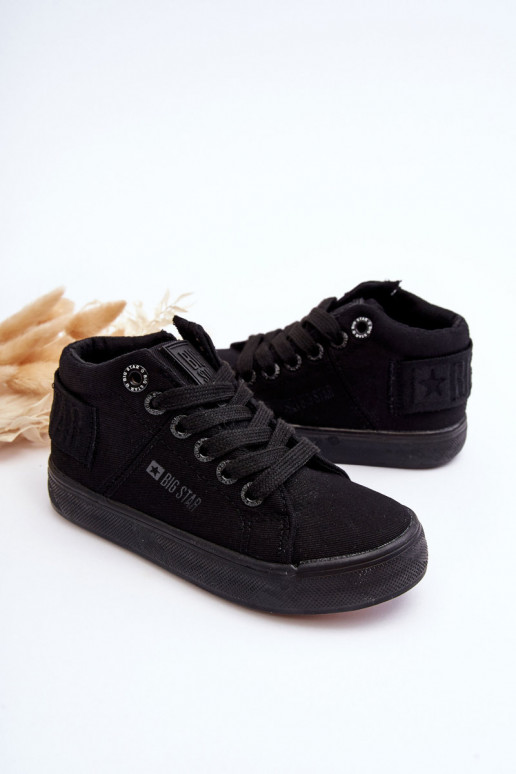 Zapatos de ocio infantil modelo clásico con suela Big Star LL374001 color negro