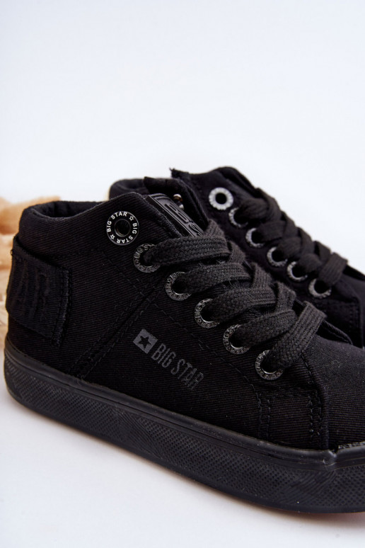 Zapatos de ocio infantil modelo clásico con suela Big Star LL374001 color negro