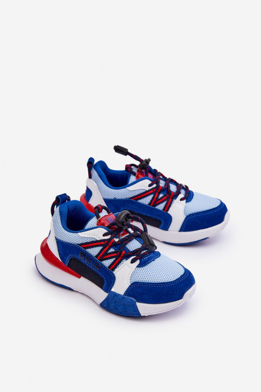 Zapatillas deportivas infantiles Memory Foam System Big Star LL374220 color azul