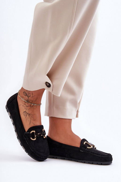 Mocasines de ante con adornos en color verde Dionira Mocasines de ante con adornos en color verde Dionira