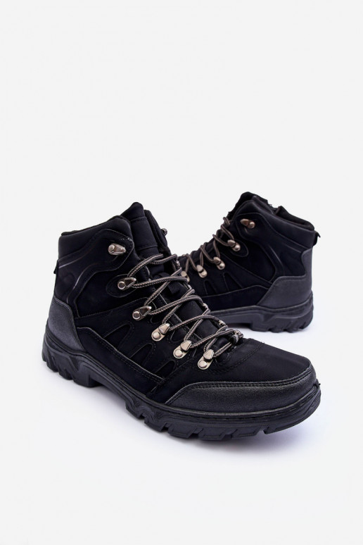 botas de montaña se calientan en Cowder negro