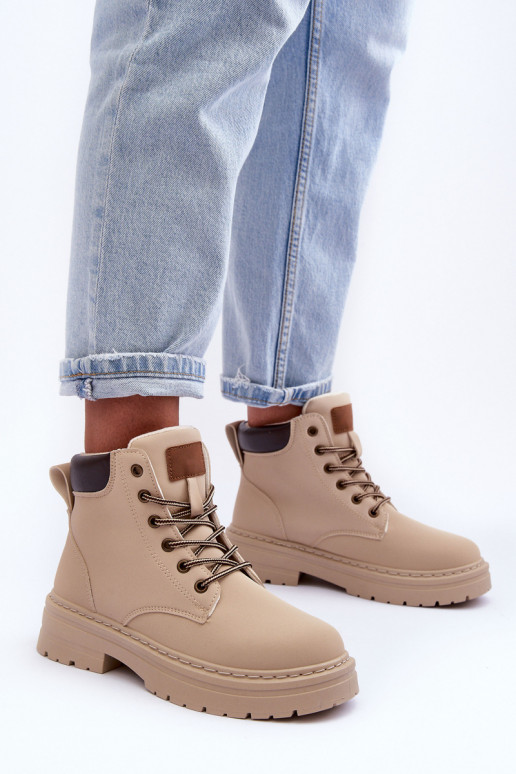 botas Botas cálidas en marfil Corbin