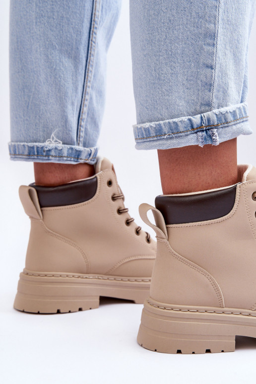 botas Botas cálidas en marfil Corbin