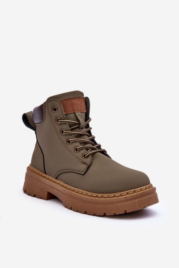 zapatos Botas calentadas color verde Corbin