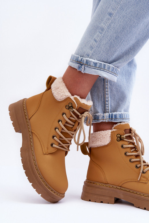 botas con calentamiento en color marrón Jette