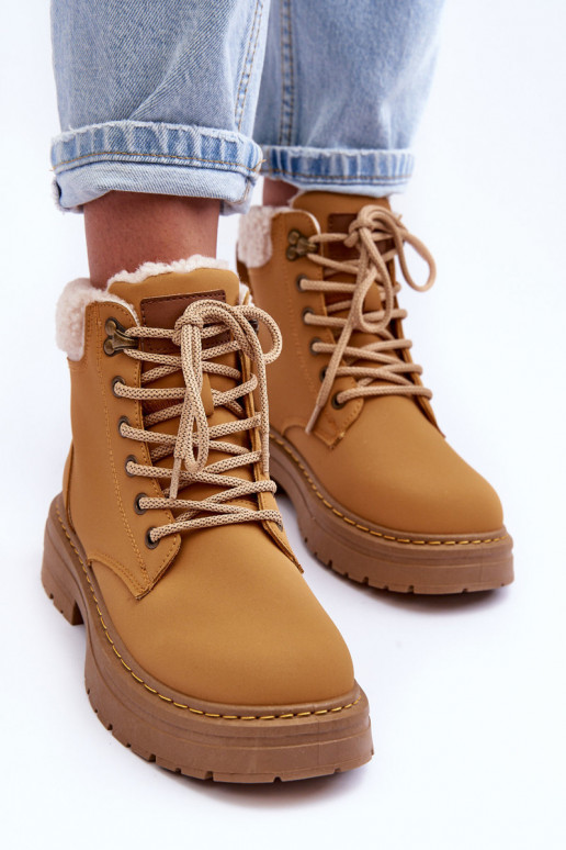 botas con calentamiento en color marrón Jette