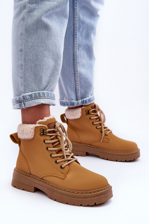 botas con calentamiento en color marrón Jette