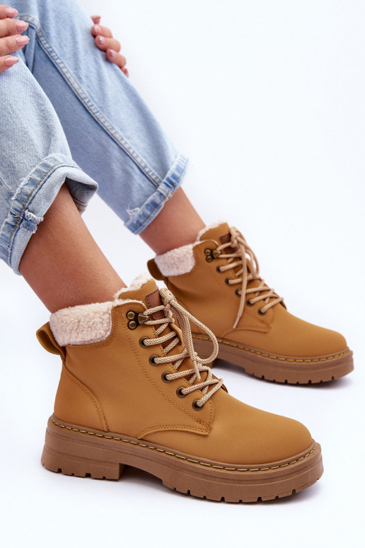 botas con calentamiento en color marrón Jette