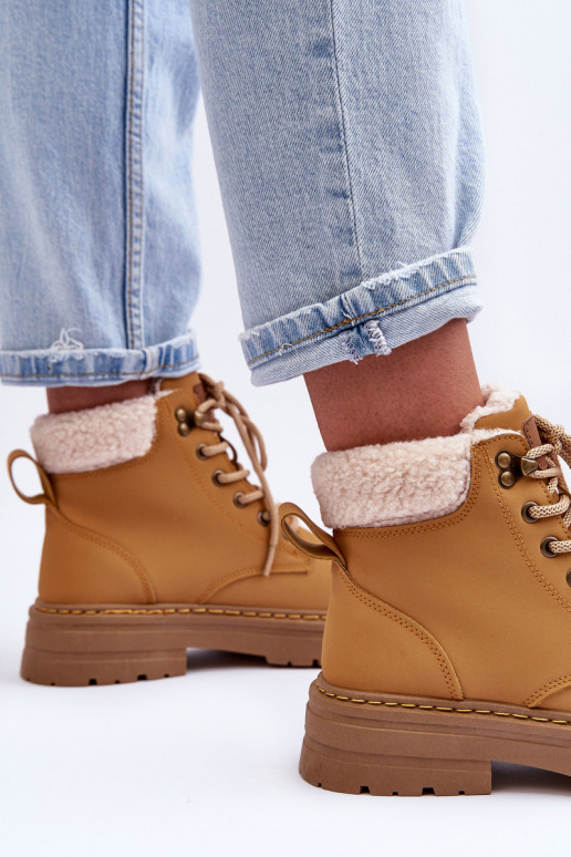 botas con calentamiento en color marrón Jette