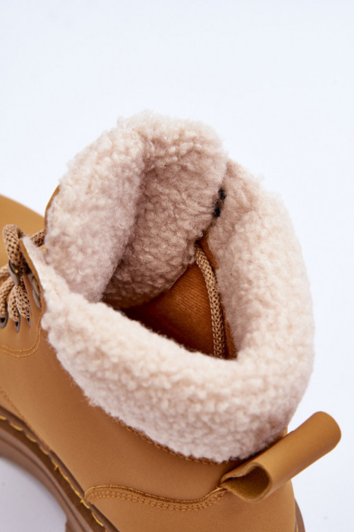 botas con calentamiento en color marrón Jette