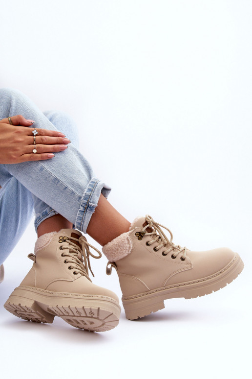 Botas de calentamiento Jette marfil Botas de calentamiento Jette marfil