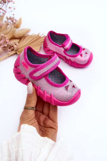 Zapatos/zapatillas con brillos Befado 109P235 rosa 2