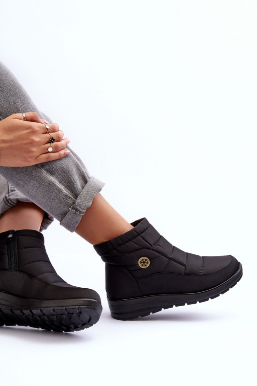Botas de nieve mujer color negro cálido Helis
