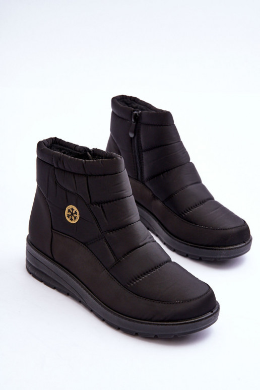 Botas de nieve mujer color negro cálido Helis