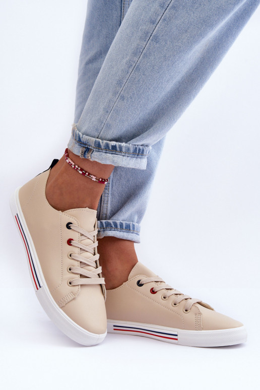 zapatillas deportivas beige Mossaia