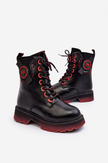 Botas infantiles calentitas en color negro Askya 2