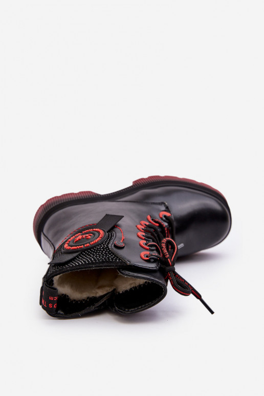 Botas infantiles calentitas en color negro Askya