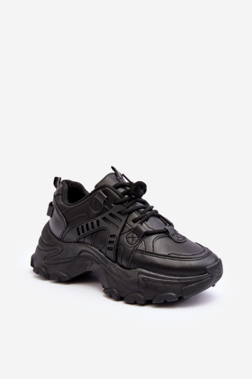 Zapatillas deportivas de mujer, zapatillas deportivas color negro Toderus