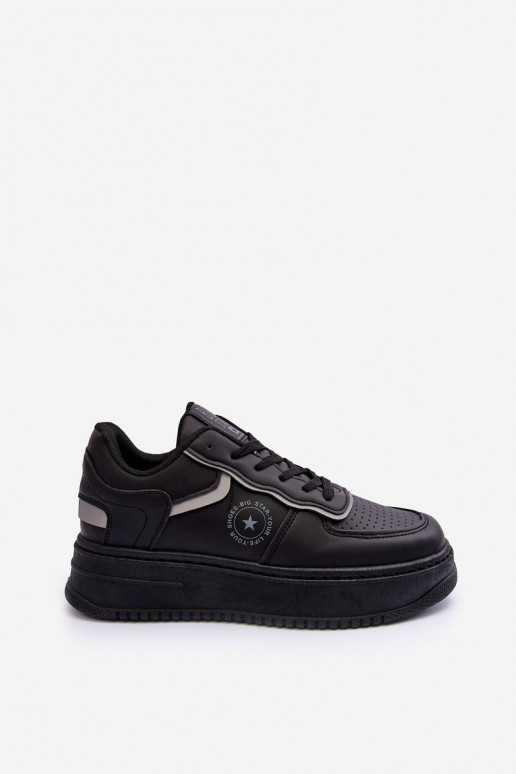 Calzado deportivo de mujer, zapatillas deportivas Big Star MM274232 color negro