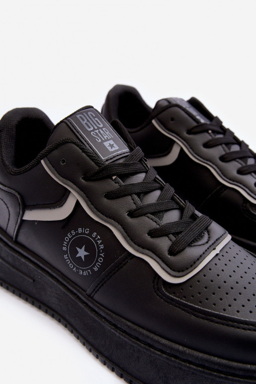 Calzado deportivo de mujer, zapatillas deportivas Big Star MM274232 color negro Calzado deportivo de mujer, zapatillas deportivas Big Star MM274232 color negro