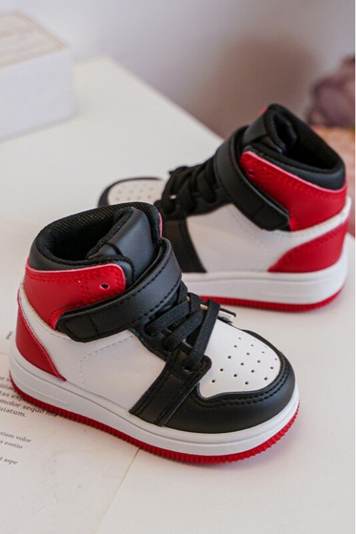 Calzado deportivo infantil Color blanco-rojo Teredite Calzado deportivo infantil Color blanco-rojo Teredite