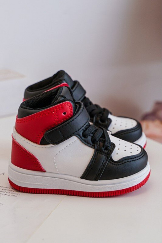 Calzado deportivo infantil Color blanco-rojo Teredite Calzado deportivo infantil Color blanco-rojo Teredite