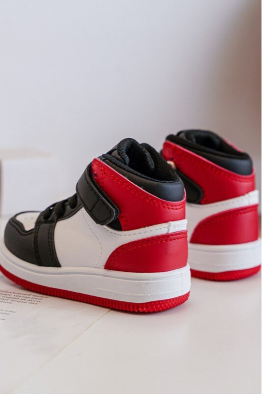 Calzado deportivo infantil Color blanco-rojo Teredite Calzado deportivo infantil Color blanco-rojo Teredite