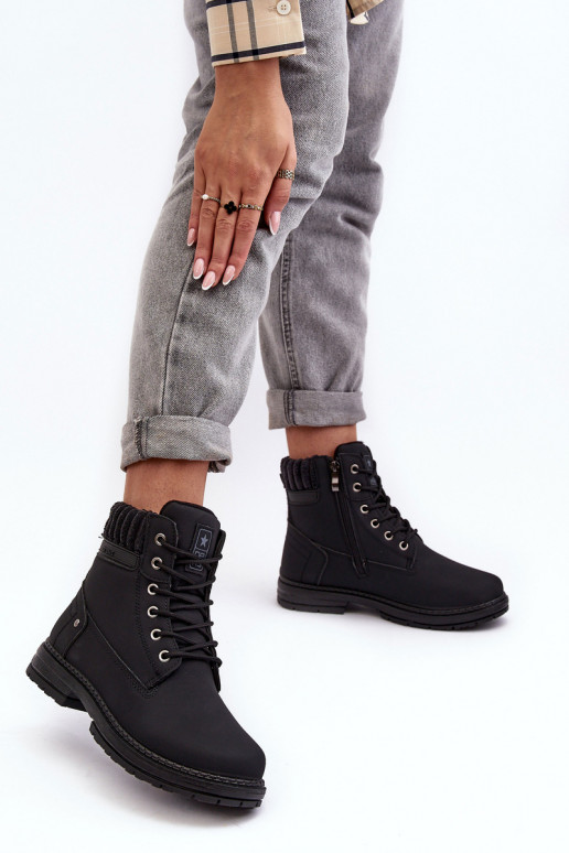 botas calentadas en color negro Katalis