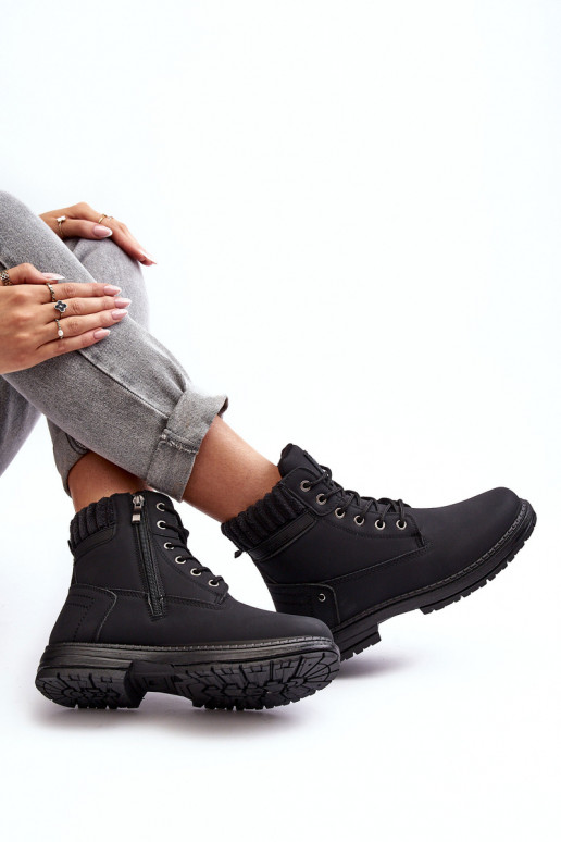 botas calentadas en color negro Katalis