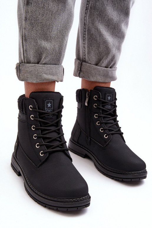 botas calentadas en color negro Katalis