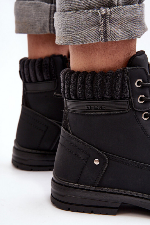 botas calentadas en color negro Katalis