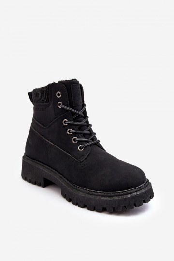 Botas de mujer cálidas en color negro Cross Jeans MM2R4012C