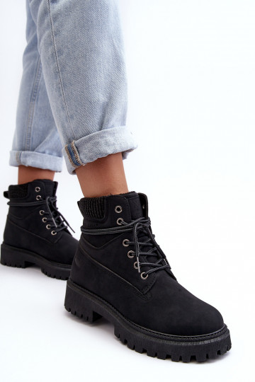 Botas de mujer cálidas en color negro Cross Jeans MM2R4012C 2
