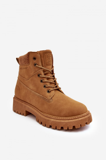 Botas de mujer cálidas en color marrón Cross Jeans MM2R4011C