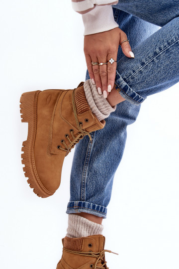 Botas de mujer cálidas en color marrón Cross Jeans MM2R4011C 2