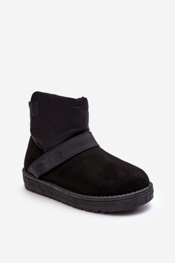 botas de nieve calentadas con plataforma negro Big Star MM274151