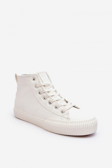 Calzado casual calentito con cremalleras en color blanco Big Star MM274017