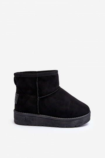 Botas de nieve para niños calentadas en negro Big Star MM374054 2