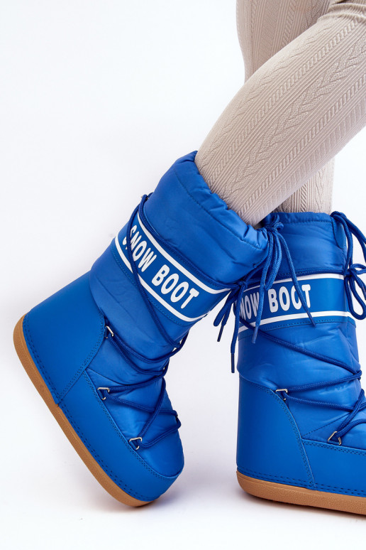 botas de nieve color azul Venila